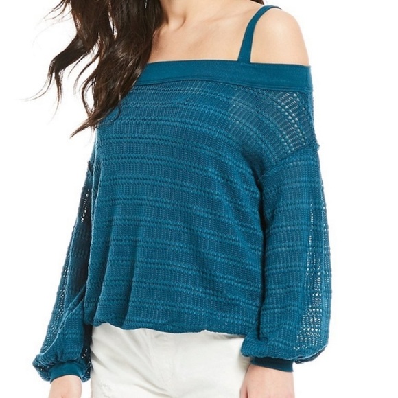 NWT [Free People] Sistine Hacci Knit Top Size M - Picture 1 of 8